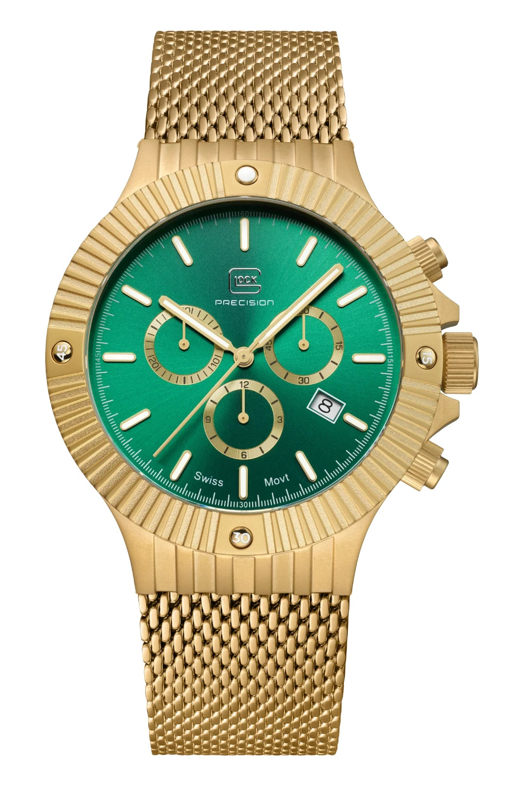 GW-37-2-24A Glock watch SAPPHIRE CRYSTAL, ROTATING BEZEL, SWISS SUPER-LUMINOVA®