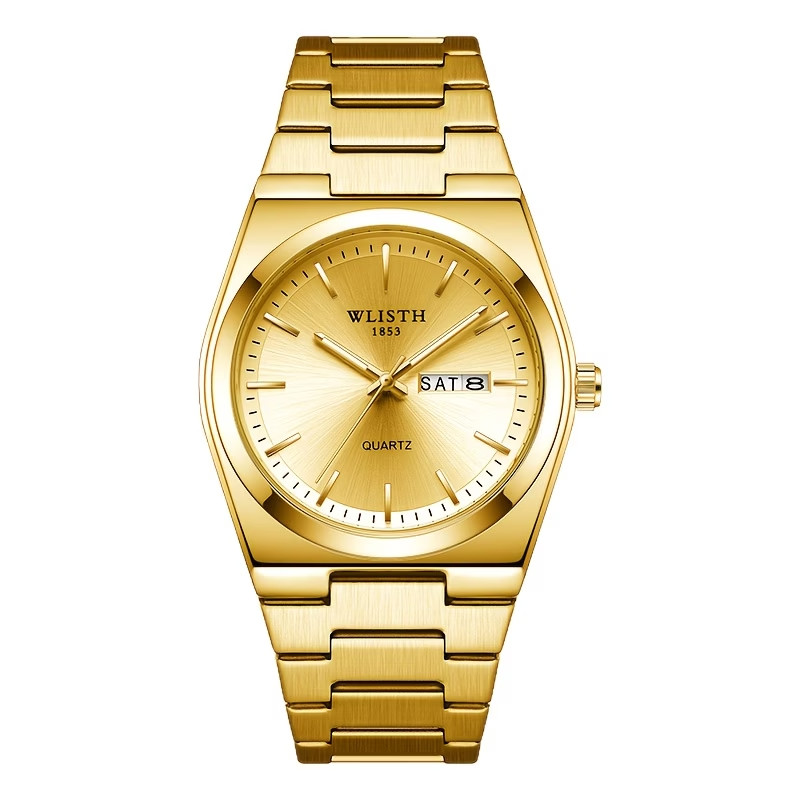 Men Quartz Watch, Luminous Analog Wristwatch, Date Display Sports Watch