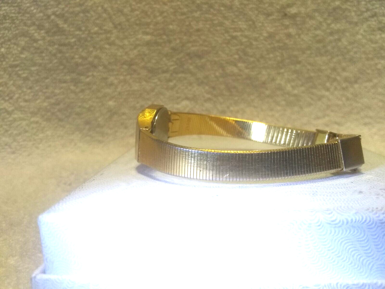 Seiko Quartz Dress Watch Women 7321-5409 All Gold New Bat Works Great Vintage !!