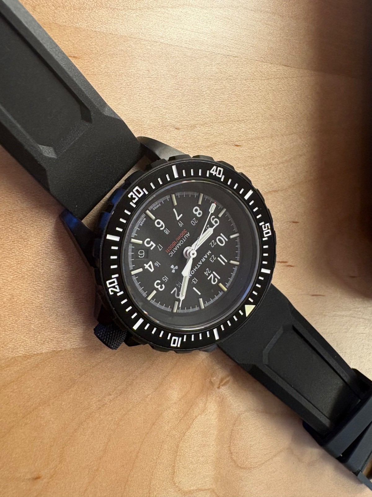 Marathon Anthracite Black 41mm Diver’s Automatic GSAR Watch, Type II