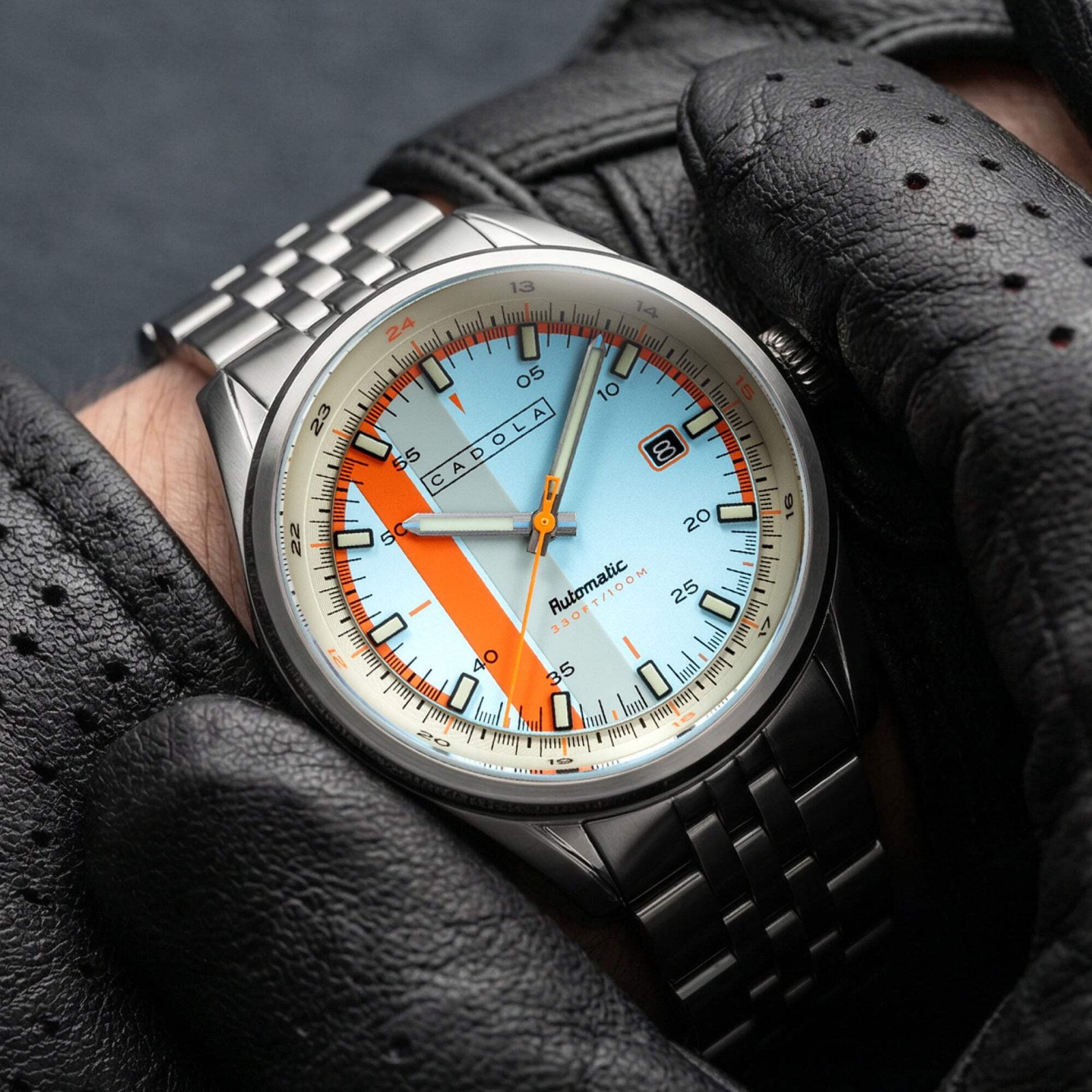 Cadola Pista Stainless Steel 43mm Automatic Wristwatch CD-1031-55