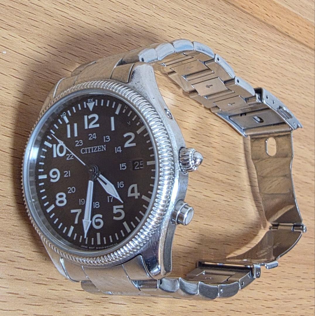 Vintage & Citizen Radio Solar Watch 18.5 cm Wristwatch Radio Controlled Solar