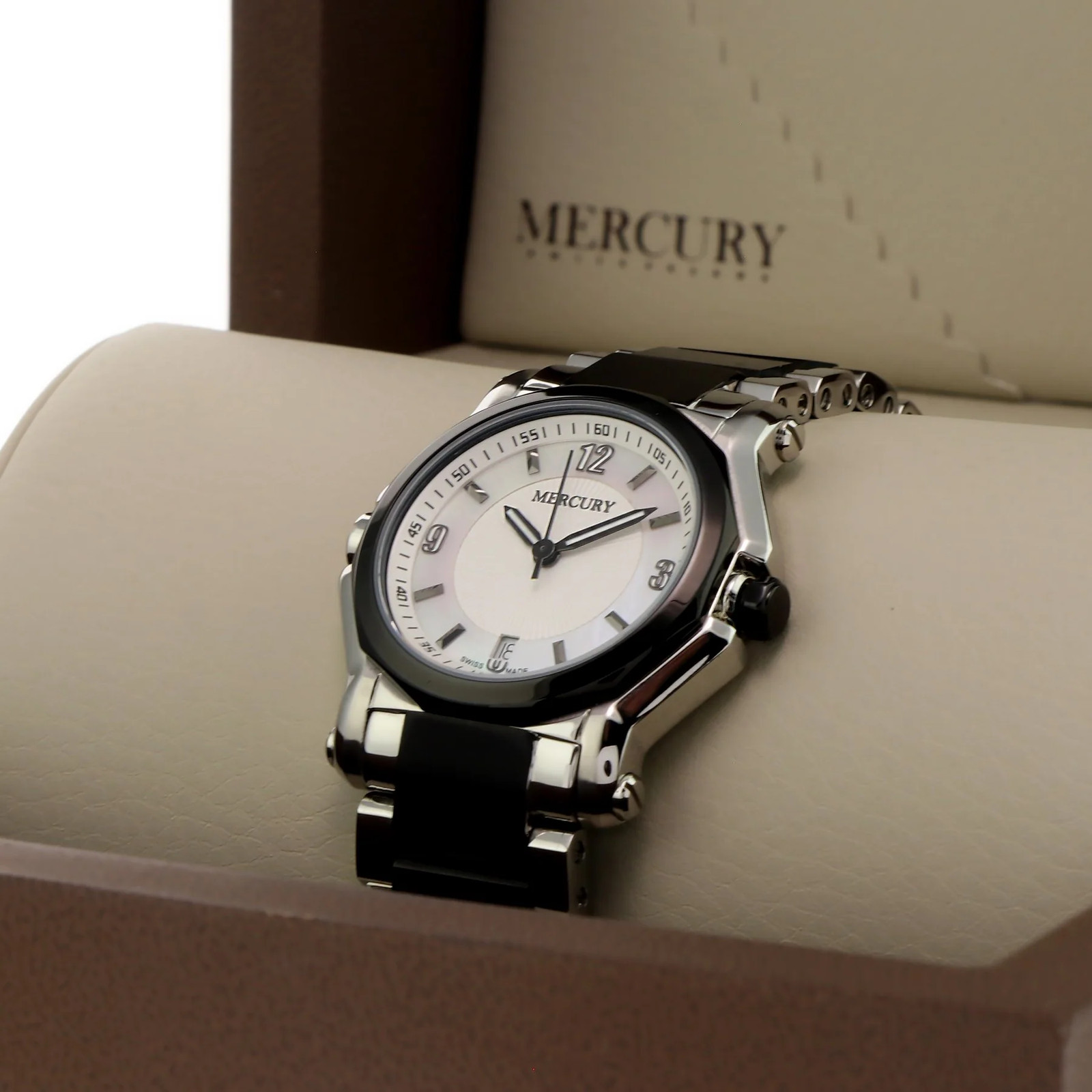 MERCURY – Swiss Watch – ME1080-SB-7 Swiss Quartz 39.50 mm ME1080 30m (3 ATM,