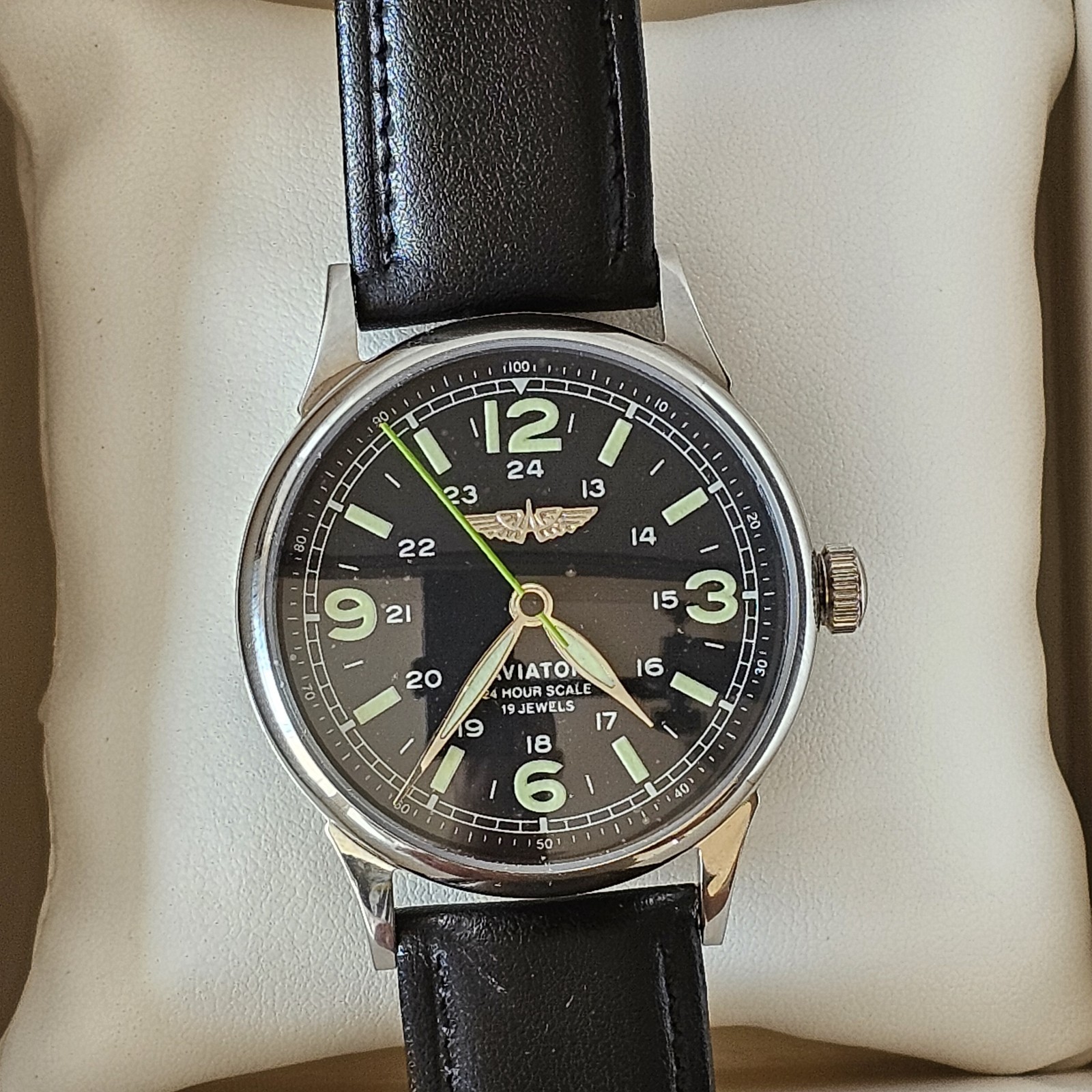 Watch Aviator Mechanical RAKETAUSSR Soviet Wrist Russian Rare Men’s