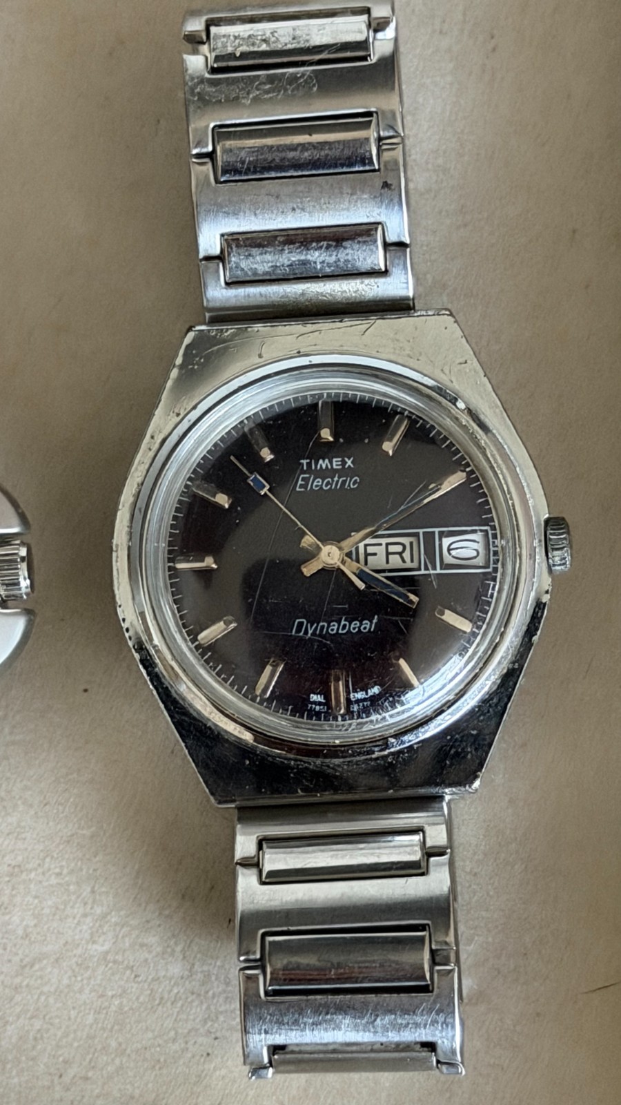 Vintage Watch Lot Timex Electric Dynabeat Geneva Quartz Mixed Brands Parts/Repai