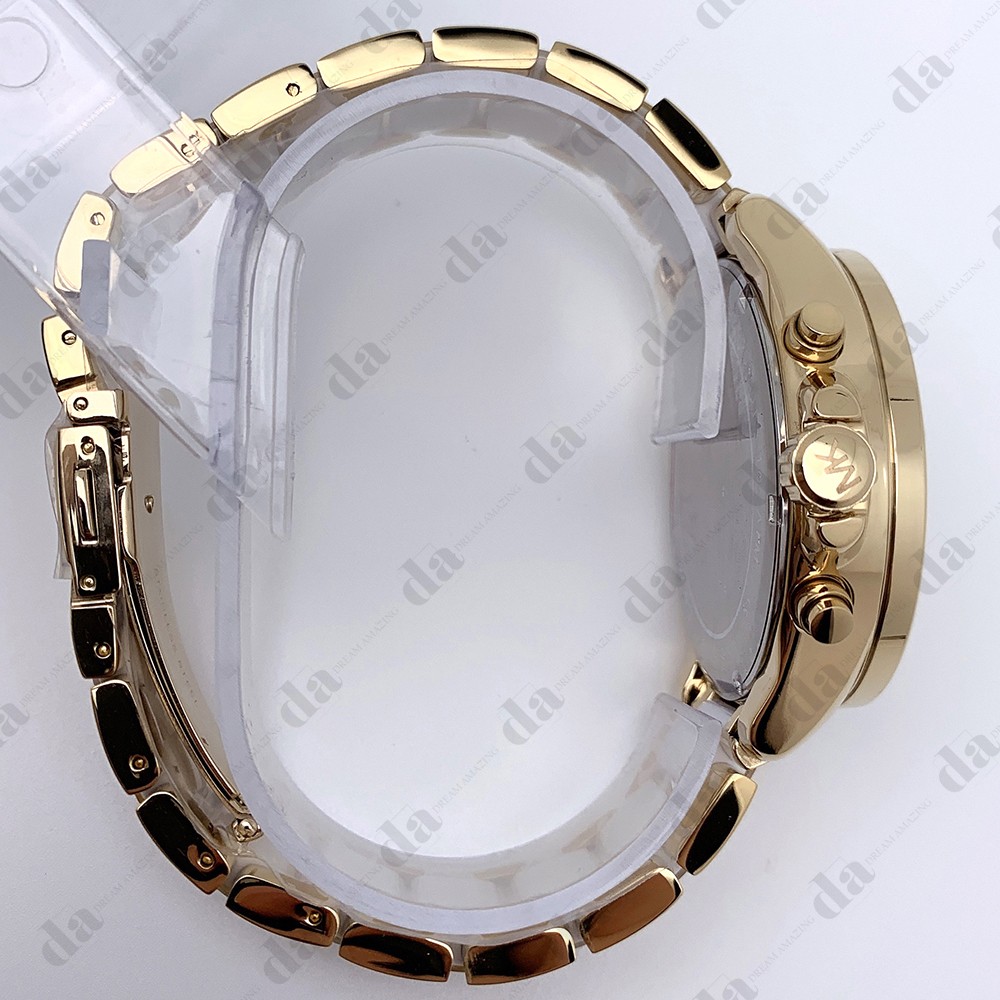 Michael Kors MK6157 Wren Gold Tone Crystal Chronograph Quartz Ladies Watch