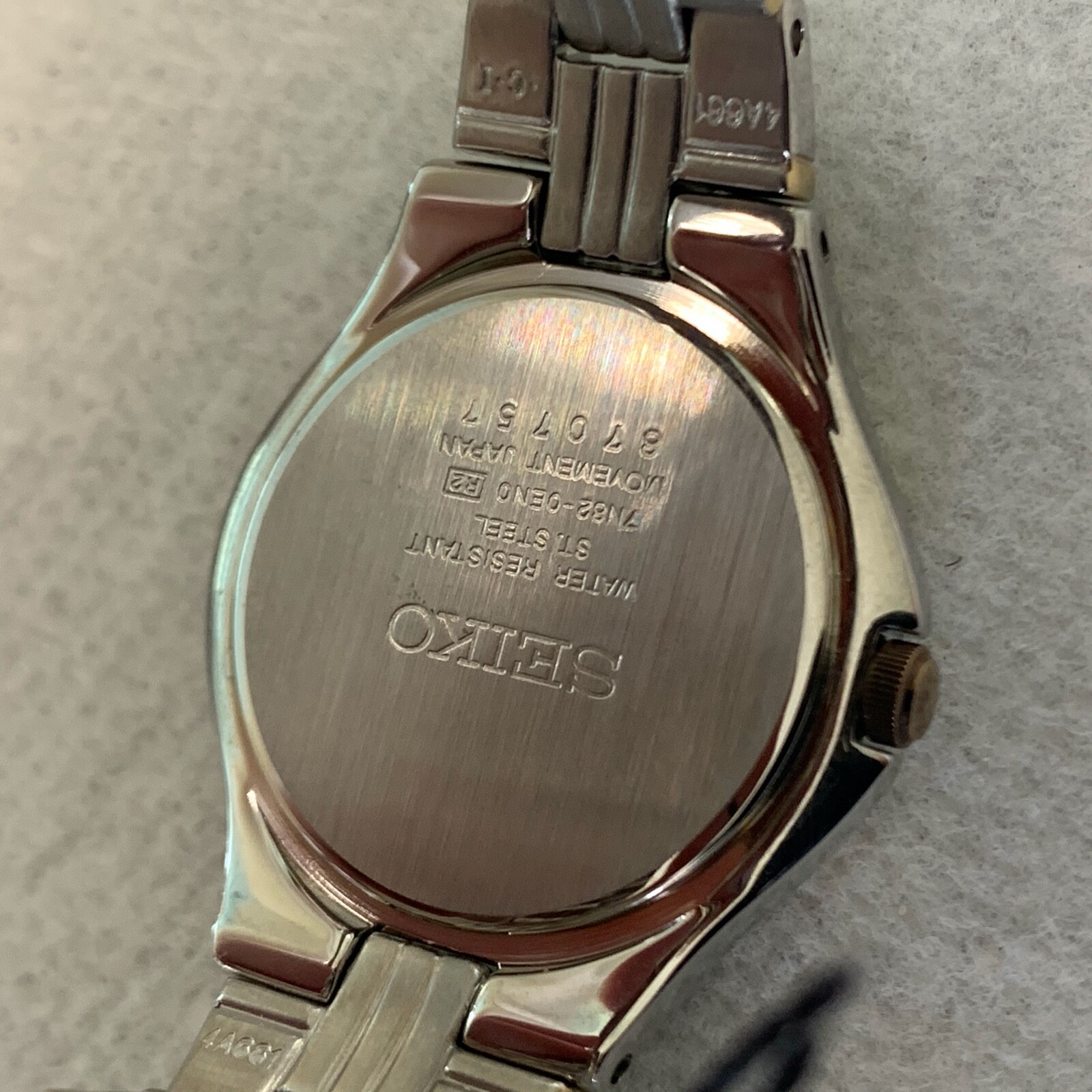 SEIKO LADIES TWO TONE WATCH SXDB08 *NEW* R//$425