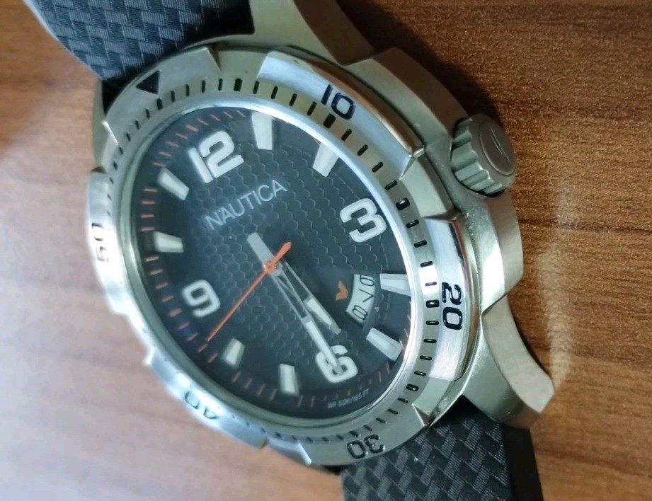 NAUTICA Quartz Watch. Miyota Japanese Movement. VERY USED!