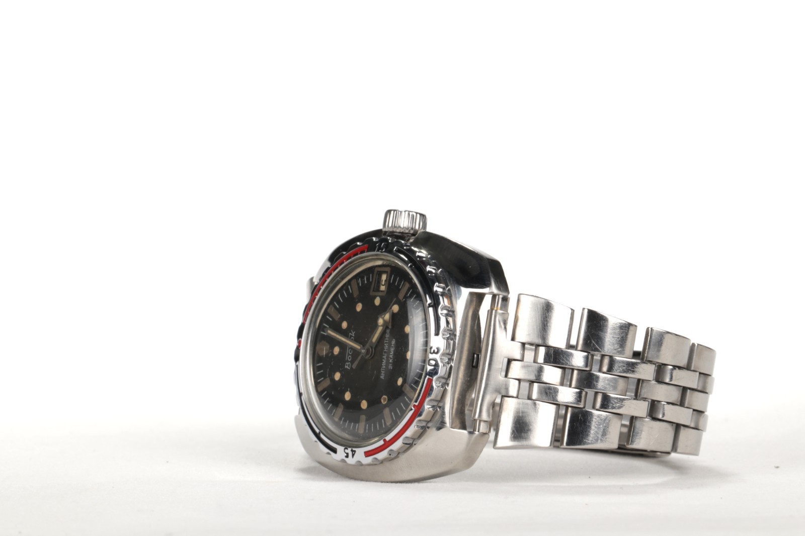 Vintage Soviet watch VOSTOK Amphibia 2416 Komandirskie/Ministerskie Made in USSR