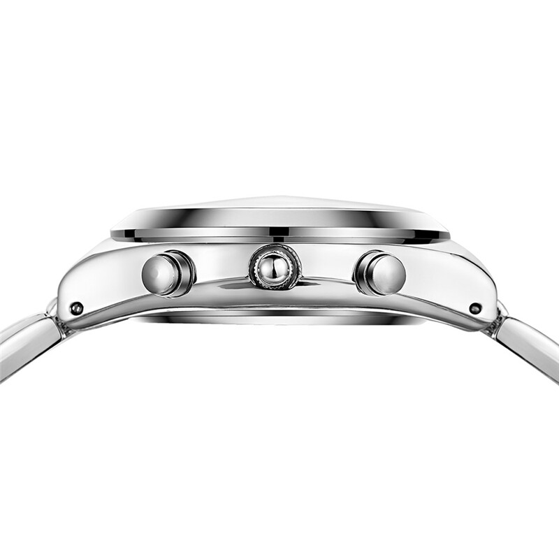 Quartz Luxury Fashion Stainless Steel Band Simple Women Watches Gift LONGBO