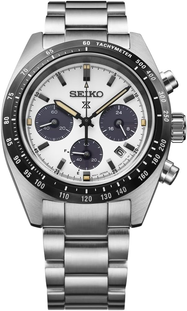 Seiko Prospex Speedtimer SBDL125 SSC961 Panda Solar Chronograph JDM New
