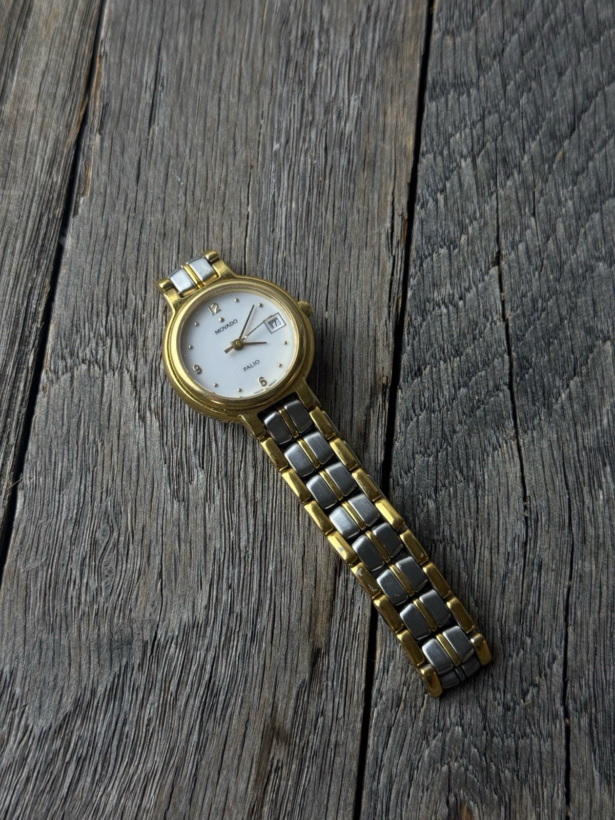 Movado Women’s Palio Quartz Two-Tone Watch w/ Date