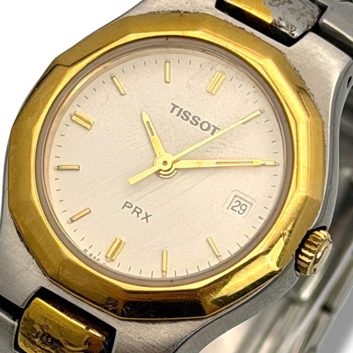 Working TISSOT Tissot Watch PRX Quartz Women s P540 Combination Date