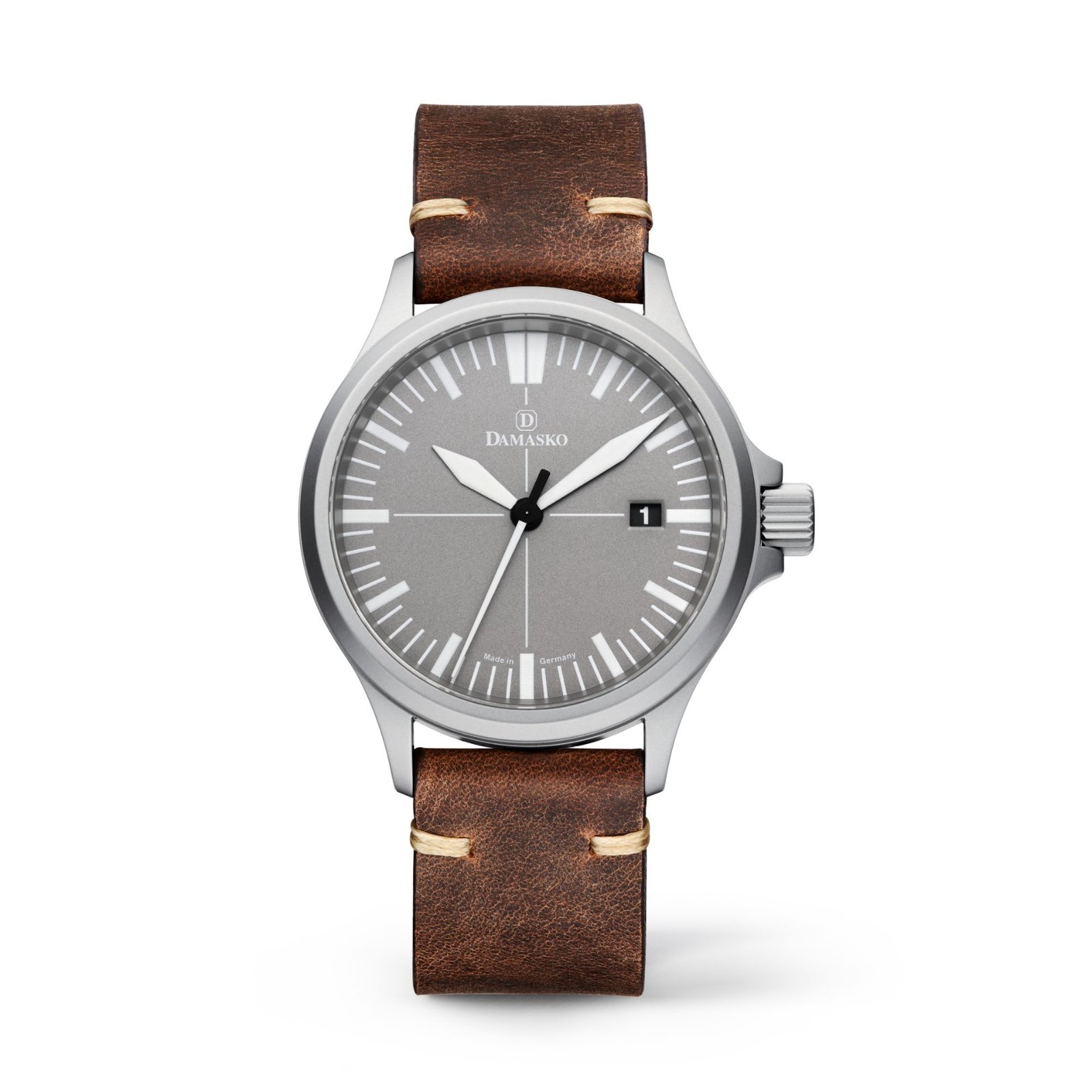 Damasko DS30 Grey automatic watch – Swiss ETA 2824-2 Elabore – NEW and UNWORN!