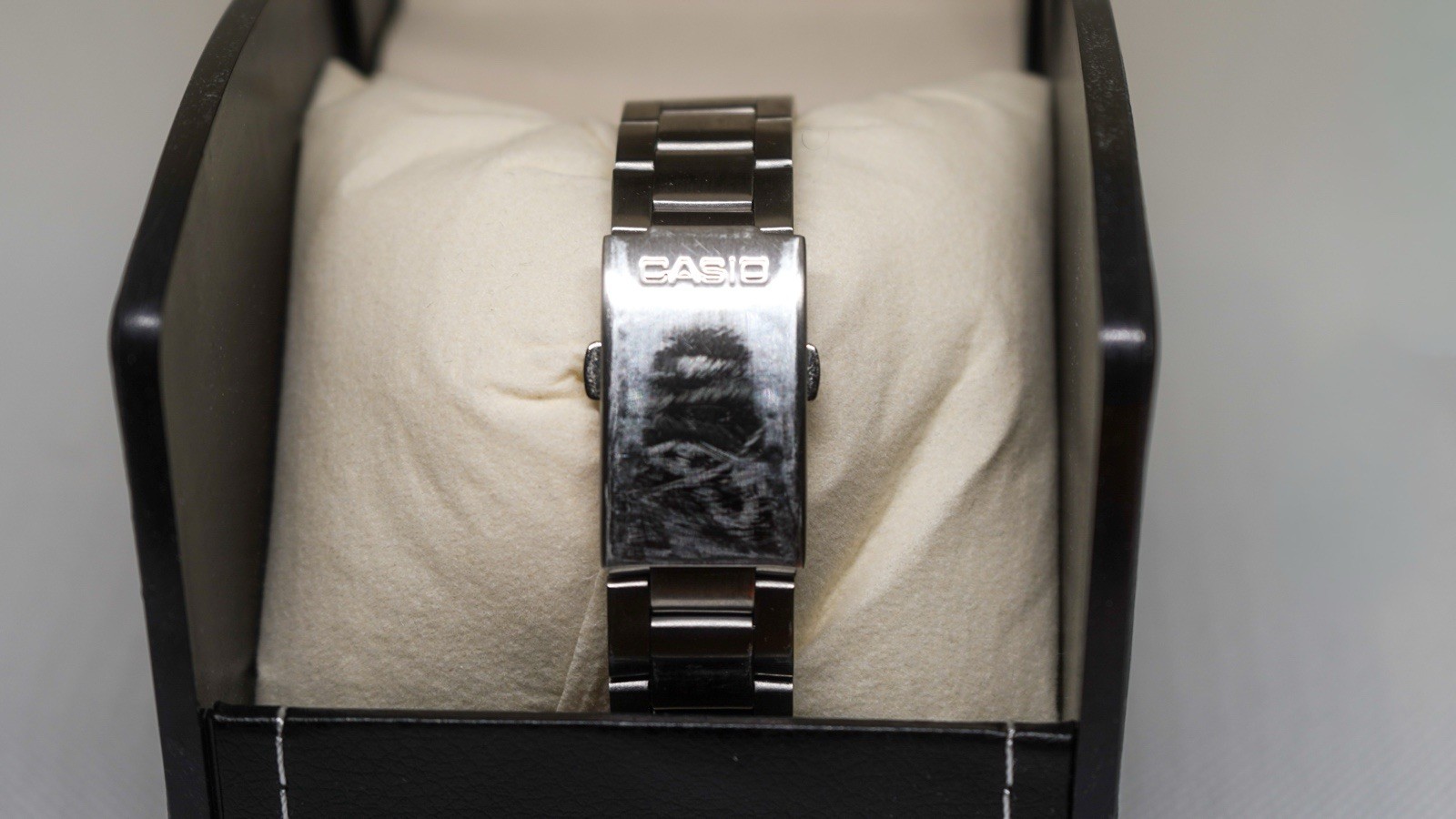 Casio Illuminator World Time Digital WR100M Stainless Steel Bracelet Watch