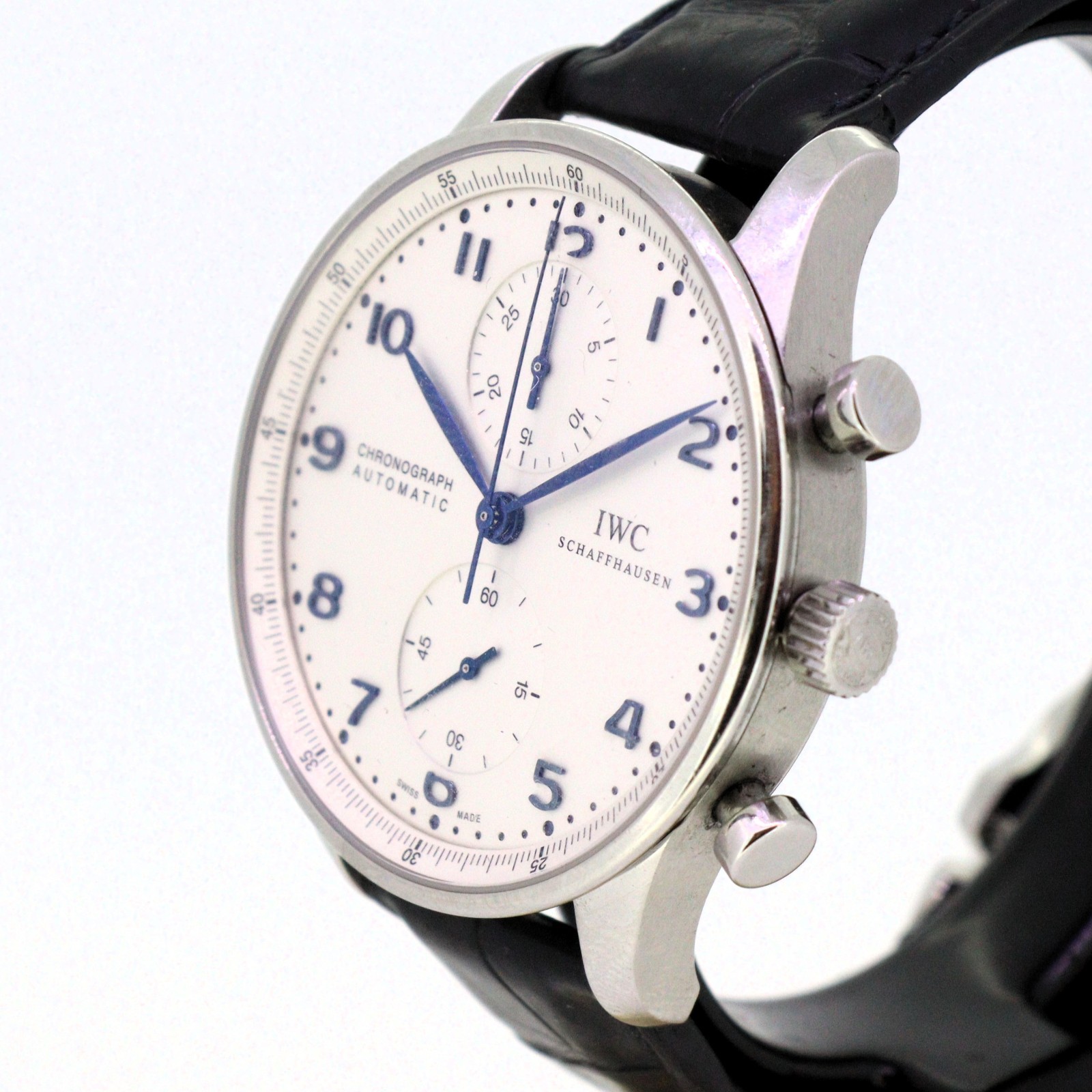 IWC Schaffhausen Portugieser 41mm chronograph IW371446 with papers + warranty