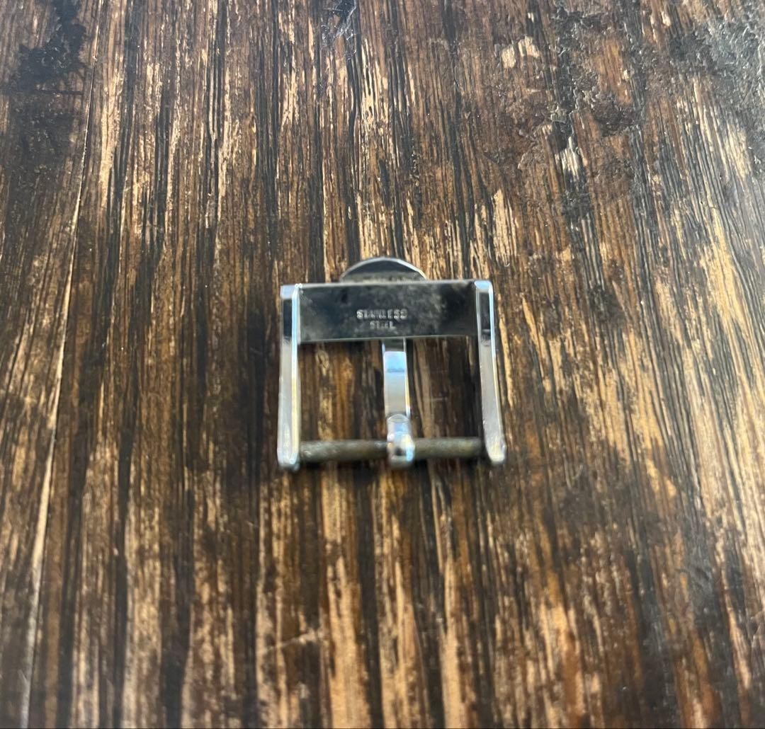Rare Genuine IWC 15mm Stainless Steel Watch Buckle Tang Clasp Vintage OEM Japan