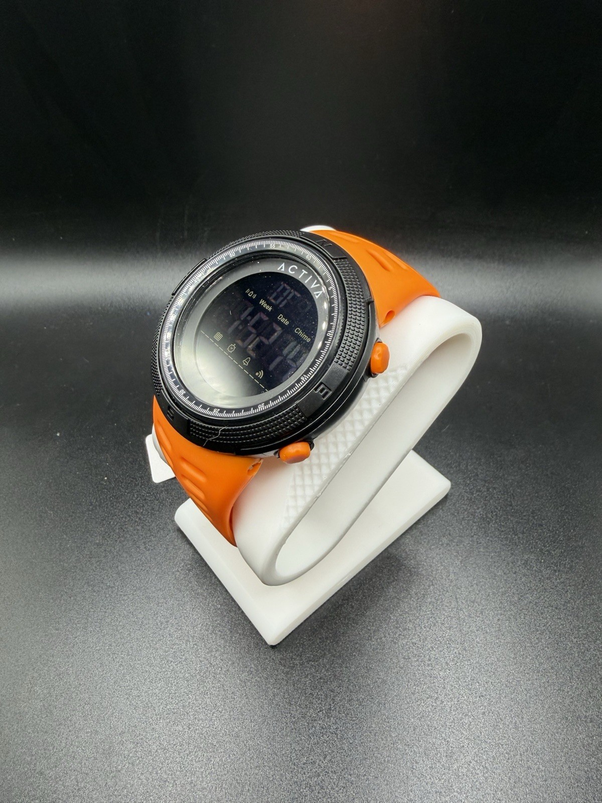 New Activa X Invicta Digital Essentials 50mm Orange ACW1915-006 Sport