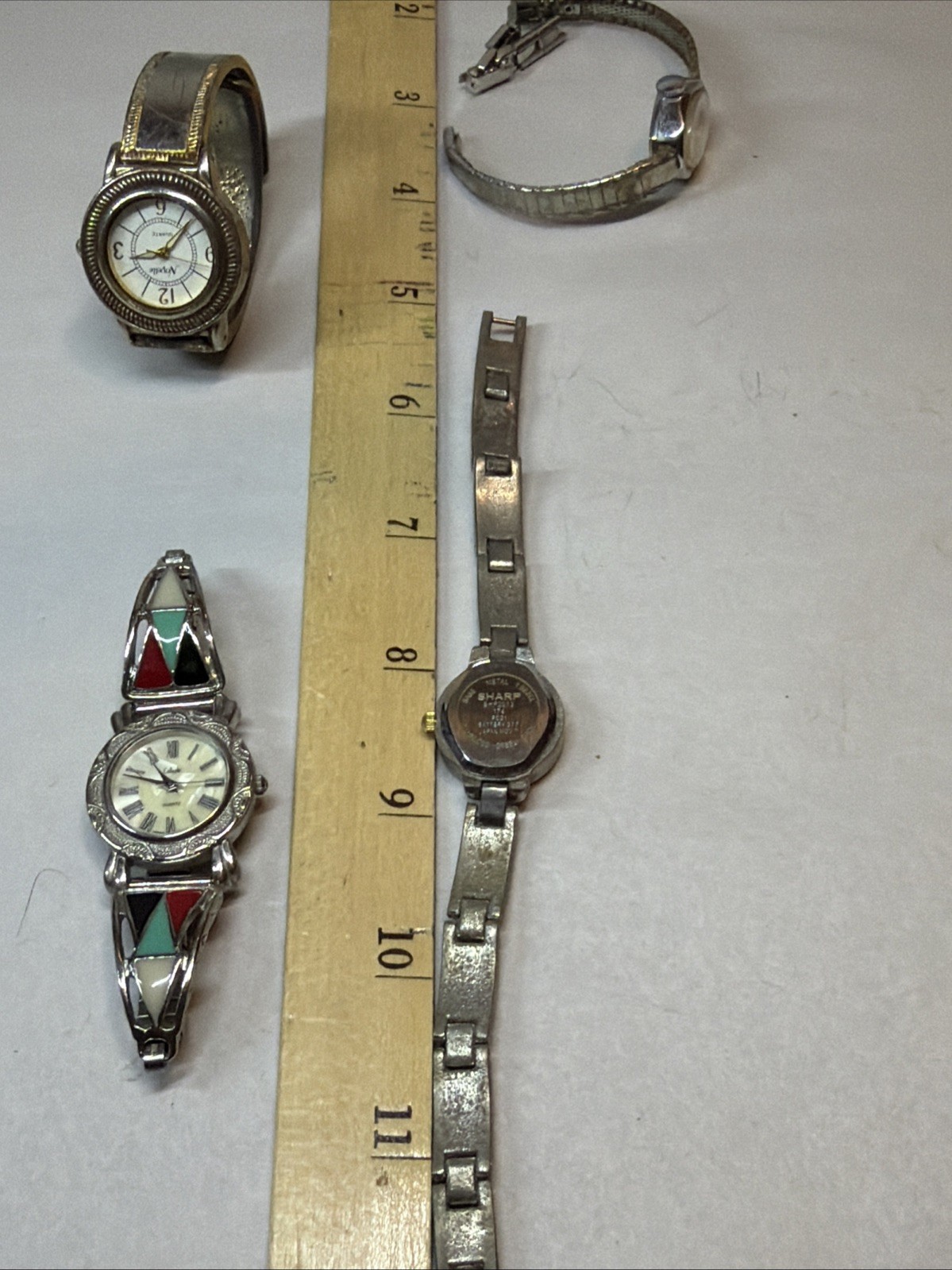 Collezio Southwestern Sharp Novelle Timex Women’s Watch Lot Of 4 Used Untested