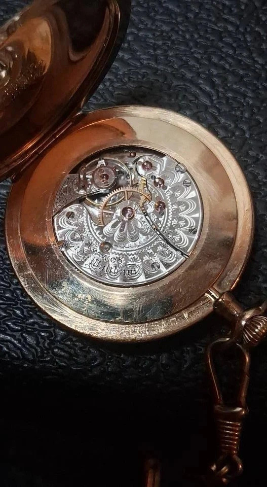 MODEL 1891 W/ ANTIQUE CHAIN. RARE LADY WALTHAM 16 JEWELS Production 9,140