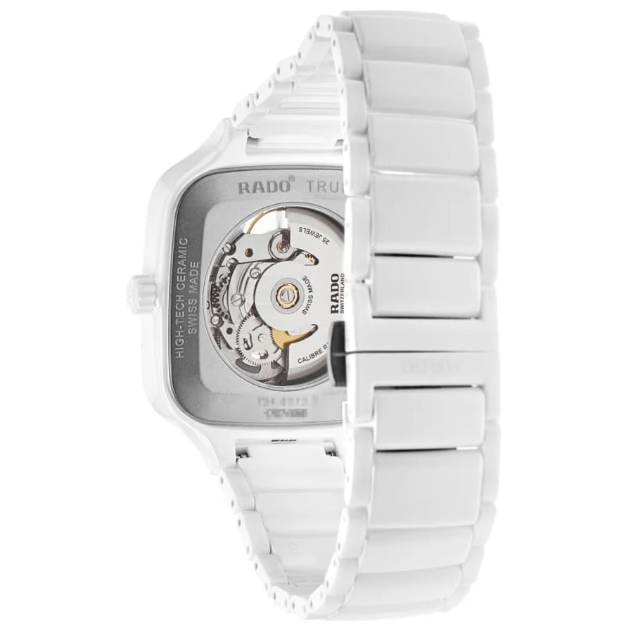 New Rado True Square Automatic Open Heart While Dial Unisex Watch R27073012