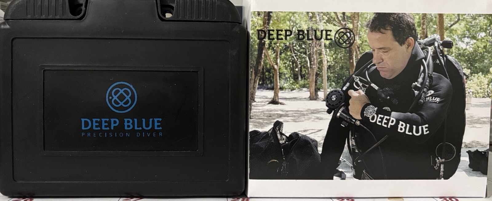 Deep Blue Master 2000 Swiss Automatic Day Date Dive Watch