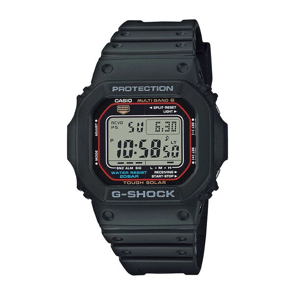 Casio G SHOCK (G Shock) Solar Radio Men’s Type GW M5610U 1JF GWM5610U1JF Return