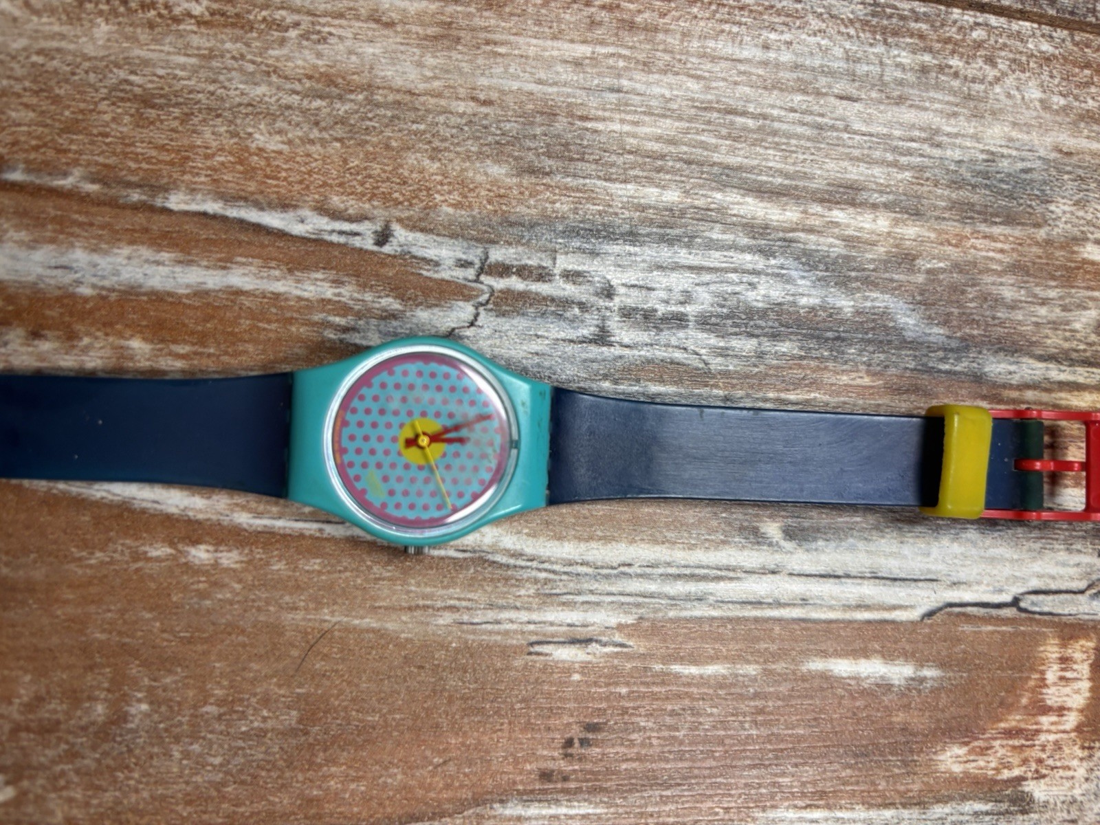 Swatch Watch 1984 Pink Dots LL100