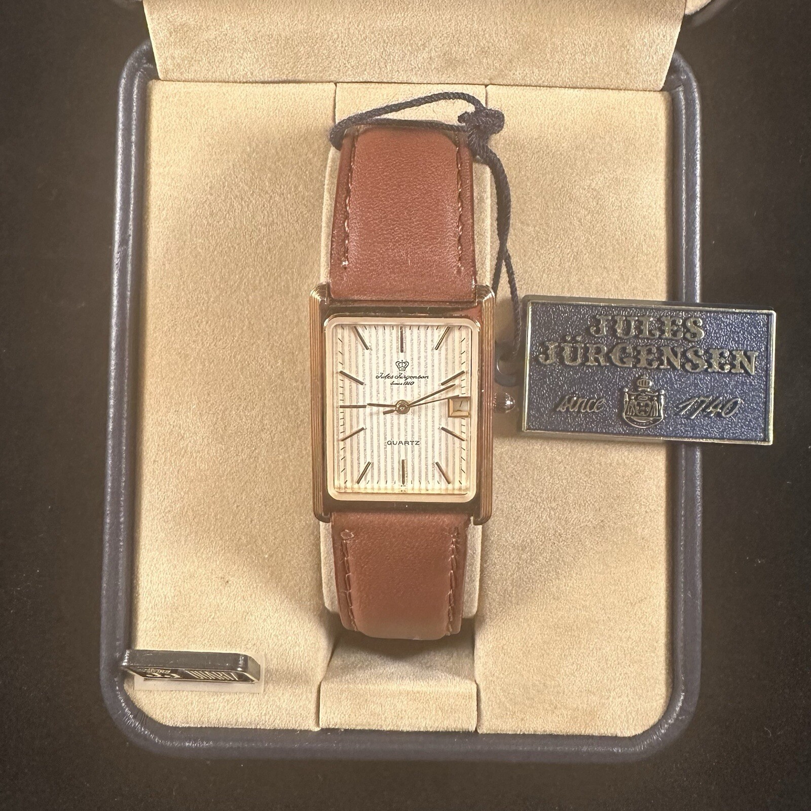 Jules Jurgensen 4665 Mens Watch *RARE VINTAGE FIND*