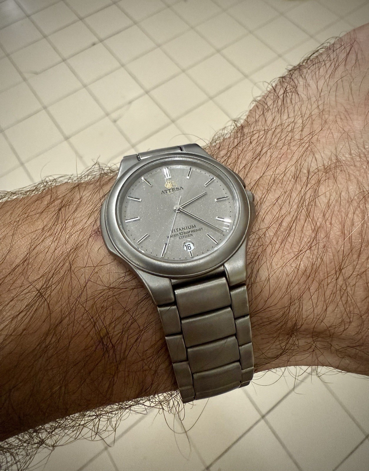Citizen Attesa Titanium Men’s Watch