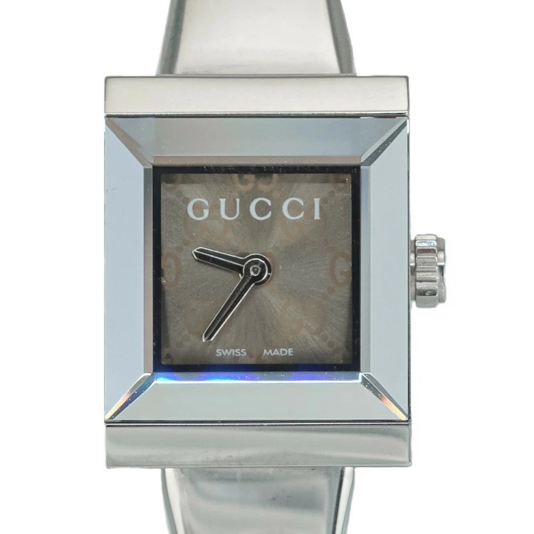 Gucci G Frame Bangle Watch Ladies Stainless Steel 1.7 in x 0.6 in x 0.7 in