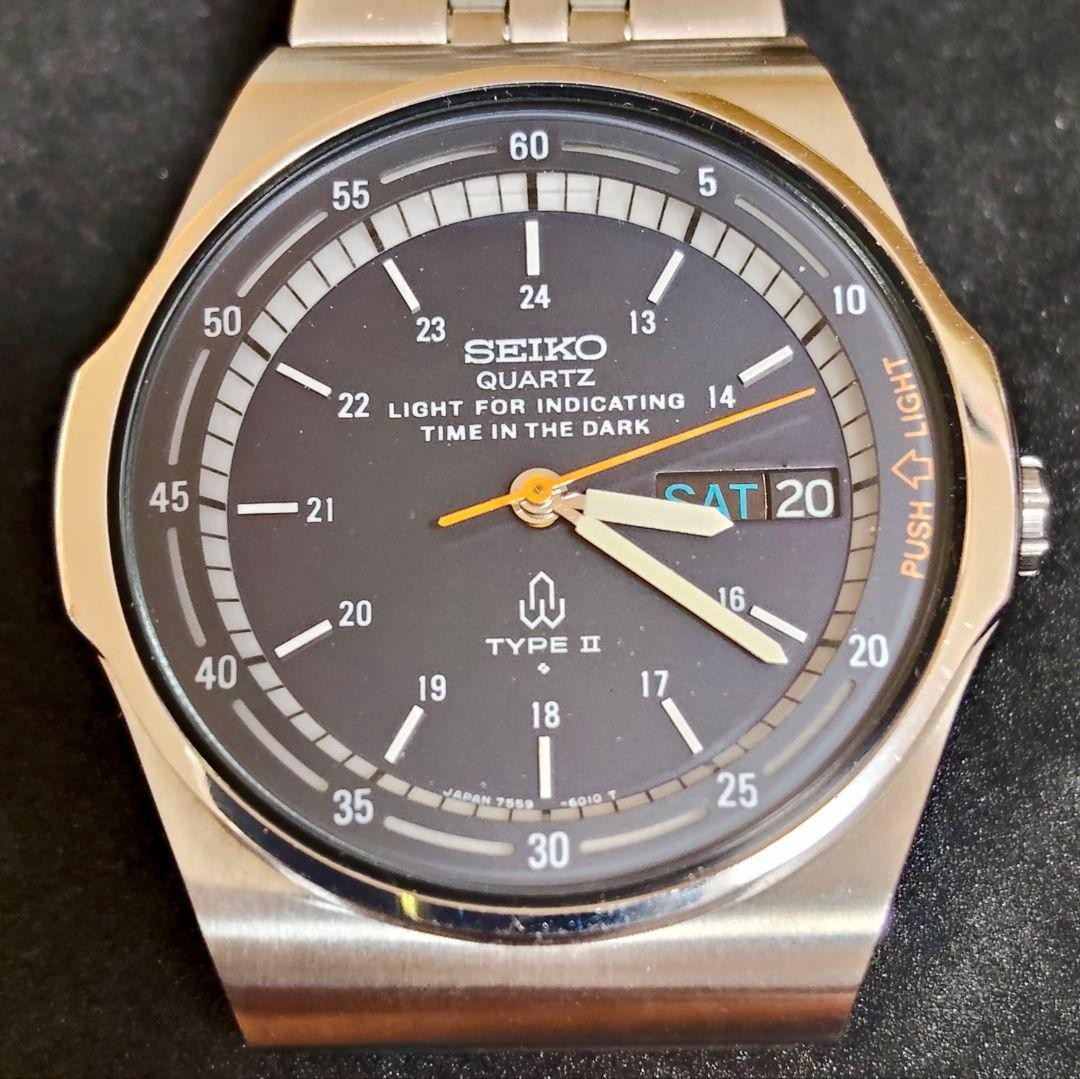 vintage SEIKO TYPE II light