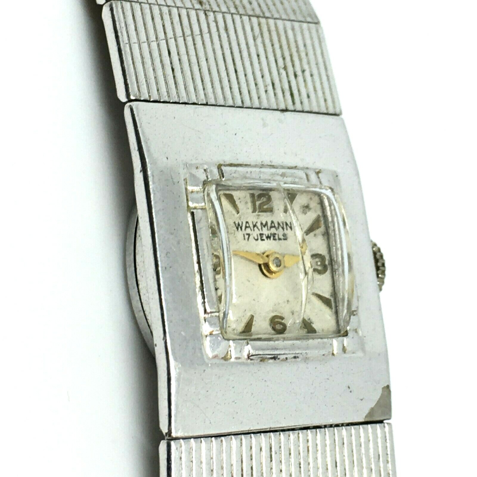 Vintage Wakmann Ladies 17 jewel wristwatch Mechanical Winding Women’s Watch