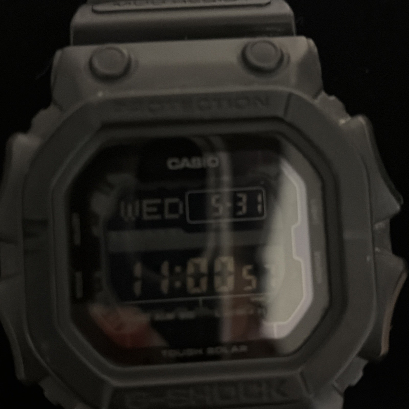 Casio Men’s Watch G-Shock Black Digital Dial Black GX56BB 3221 * WORKING *READ *