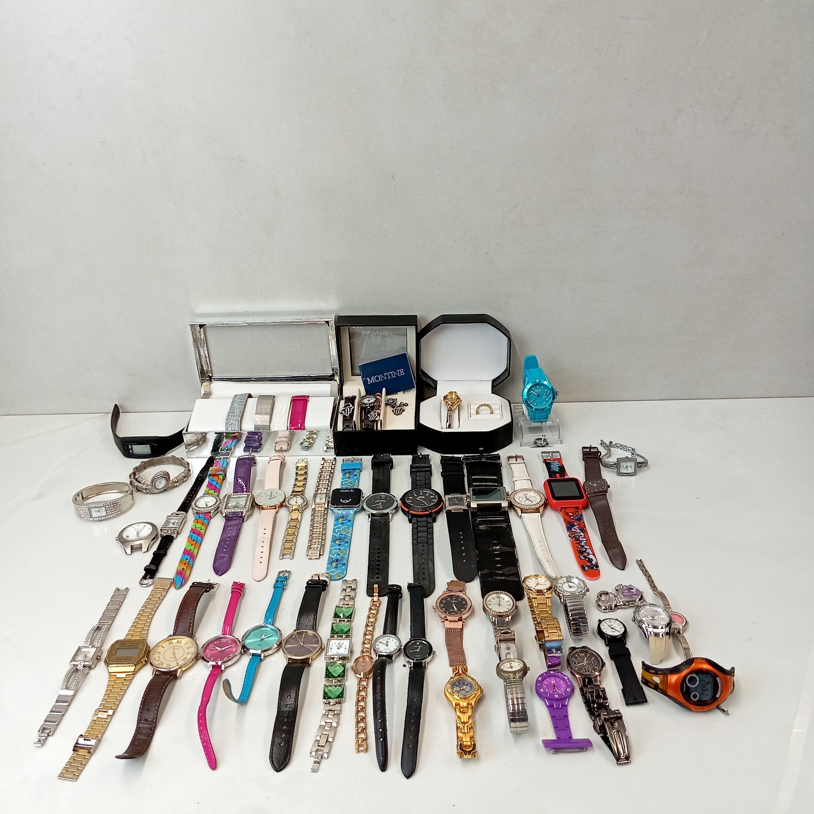 40 x Mixed Watches Bundle Various Brands, Styles and Conditions