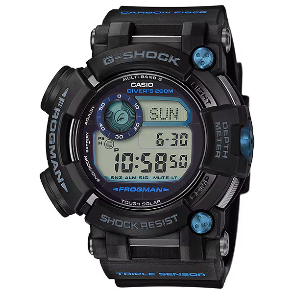 CASIO G-SHOCK FROGMAN GWF-D1000B-1JF Black Tough Solar NEW Japan Watch