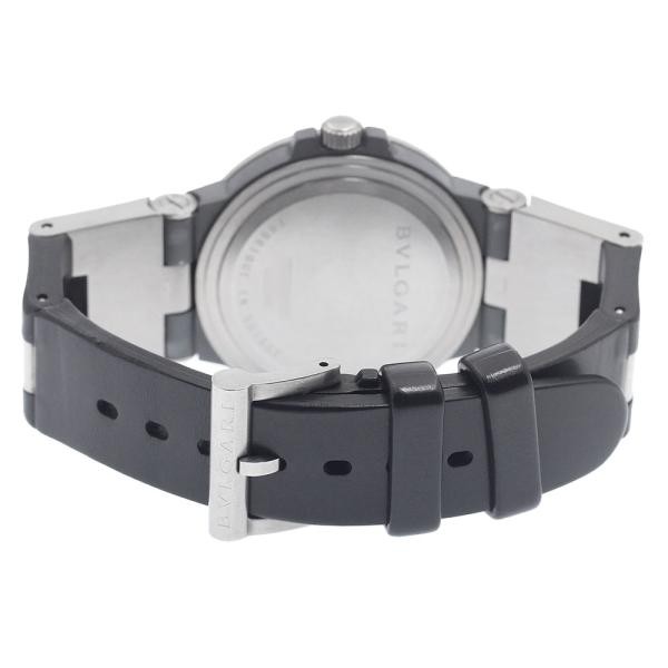 BVLGARI DIAGONO TITANIUM TI38TA 38mm Ti Black #C18945