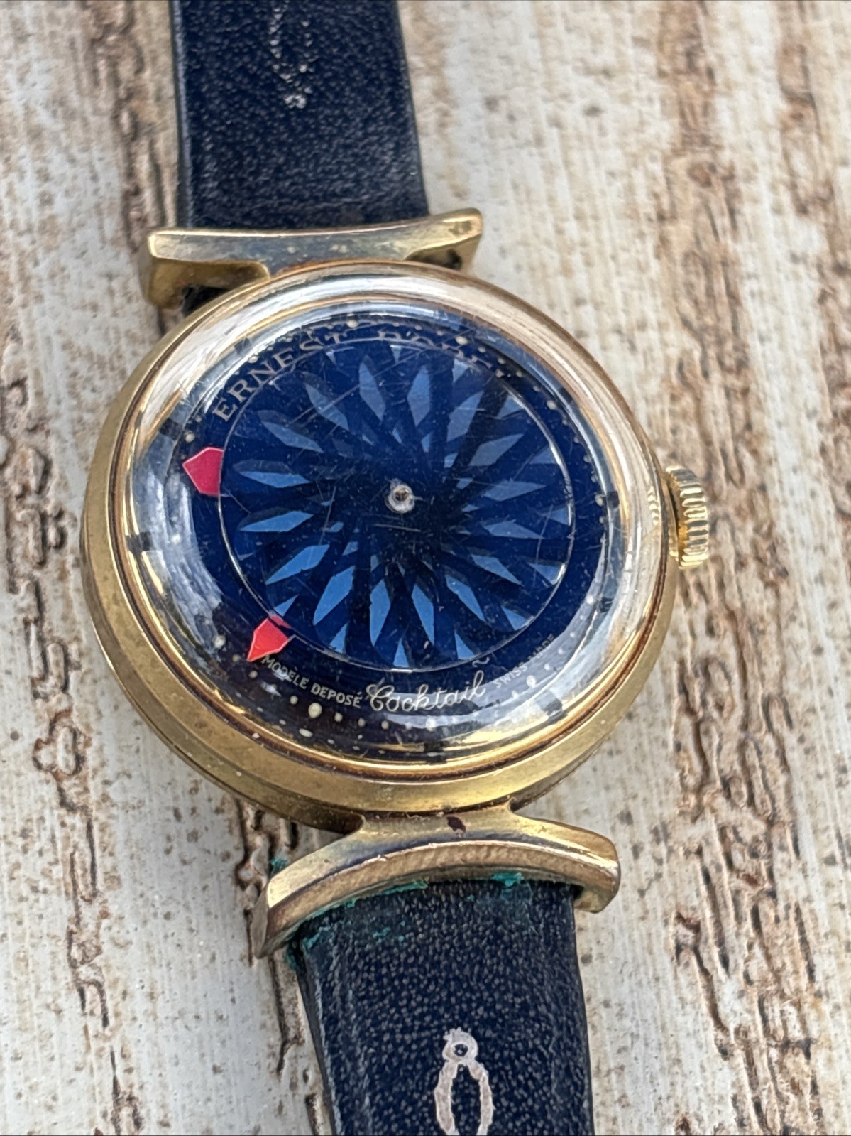 Vintage Ladies’ Wristwatch from Ernest Borel,Swiss Mechanical Running Movement