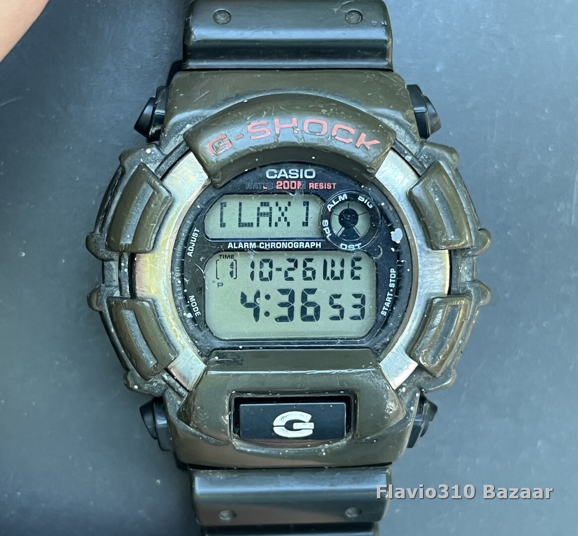 1998 Classic Casio G-SHOCK DW-9500 (2163) Brown & Black 45mm Watch – New Battery