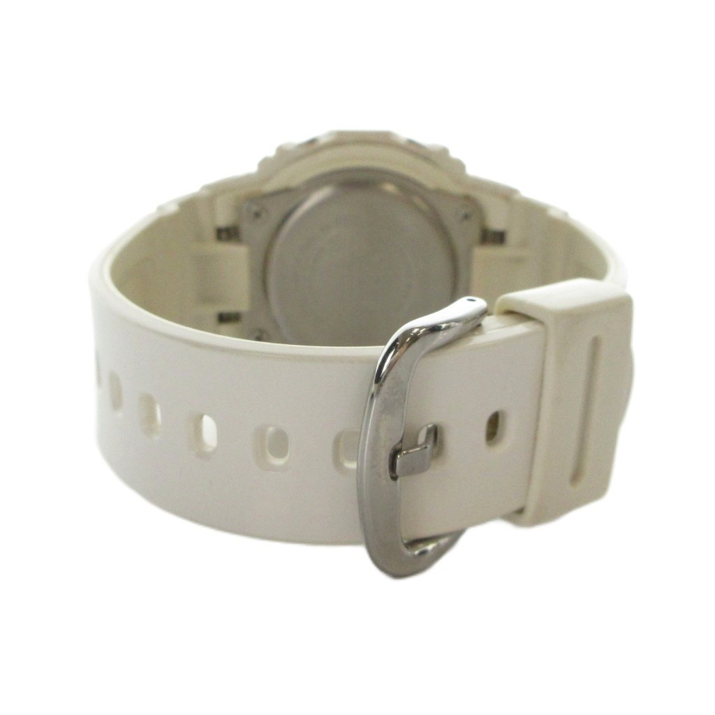 Casio Baby-G BGD-5000 Digital Solar Ladies Watch 35mm White AB