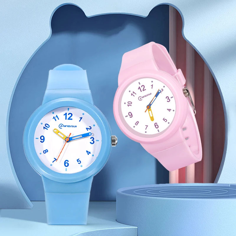 Children’s Quartz Watch 3-12 Years Simple Fashion Sports Waterproof High Quality