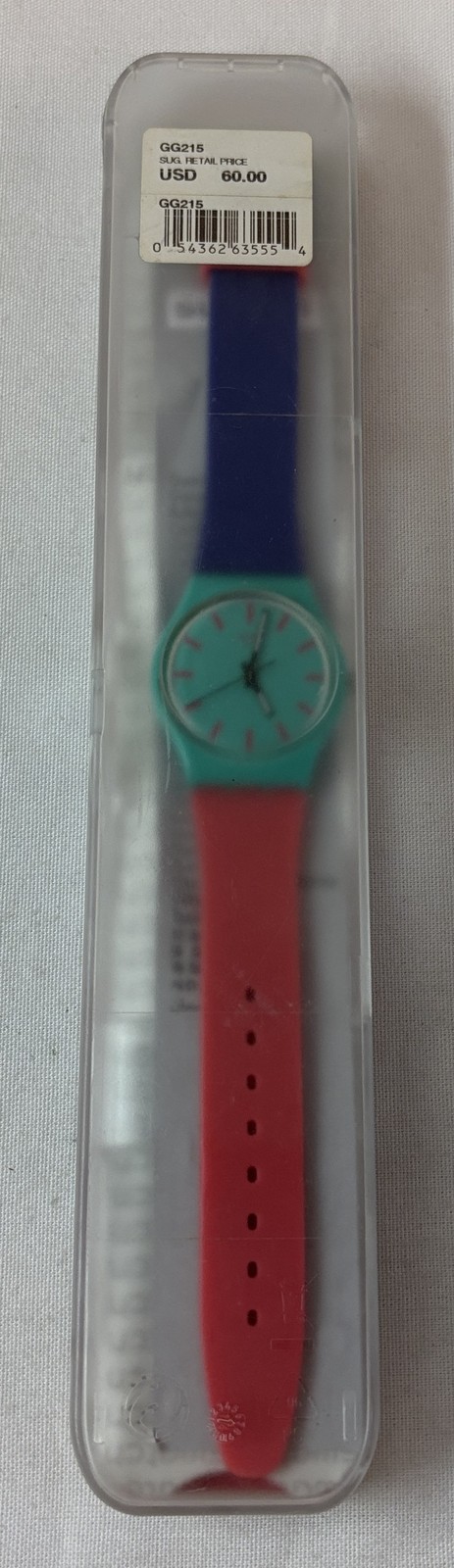 SWATCH WATCH No. GG215 ~ unused, still in box
