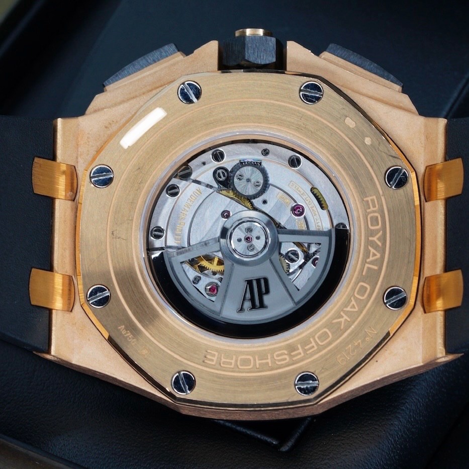 Audemars Piguet Royal Oak Offshore Blk Dial Rose Gold 44mm 26401RO.OO.A002CA.02