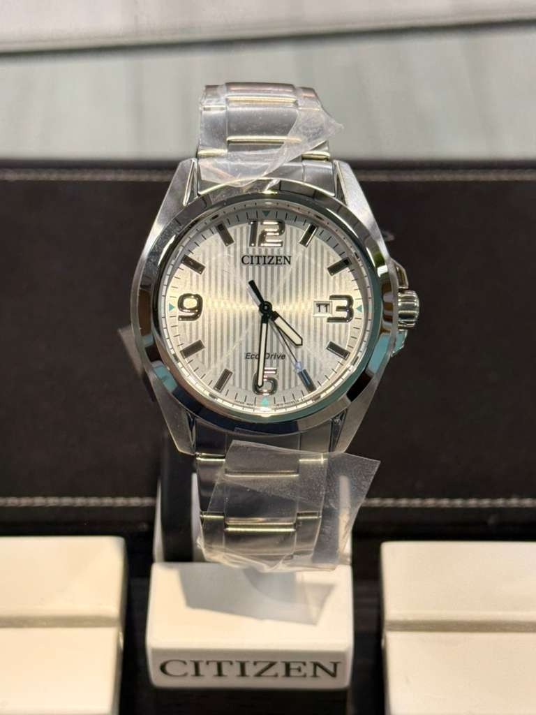 Citizen Eco-Drive Silver Men’s Watch – AW1430-86A