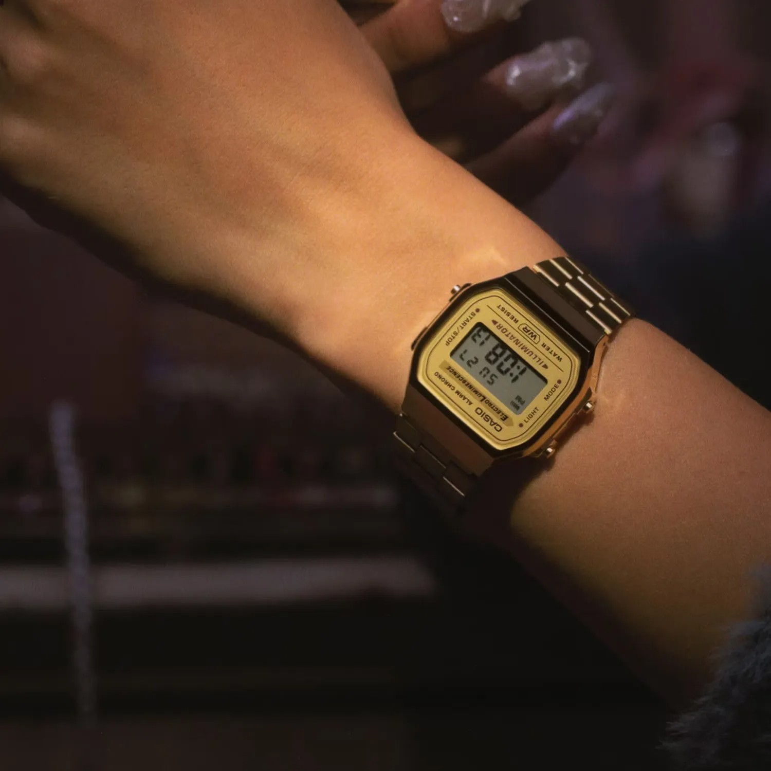 Casio Watch A168WG-9EF Unisex Retro Digital