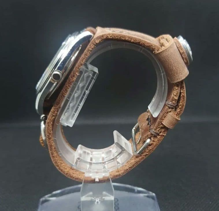 CITIZEN Eco-Drive E031-A19HS01 GeGeGe no Kitaro Solar Mens Watch Brown Japan