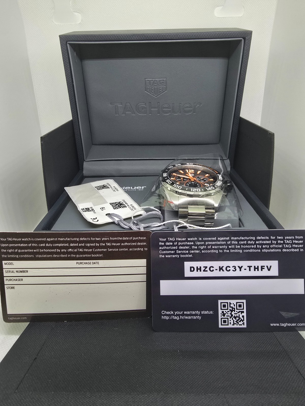 TAG Heuer Formula 1 Chrono Steel Date Divers Quartz Mens Watch CAZ101AH.BA0842