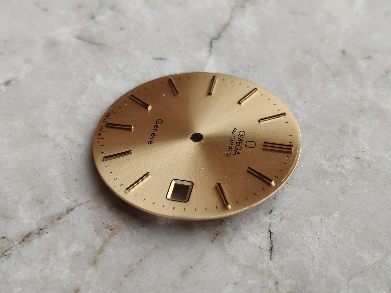 60s OMEGA GENEVE AUTOMATIC CAL. 565 VINTAGE WATCH ORIGINAL DIAL 29.5mm