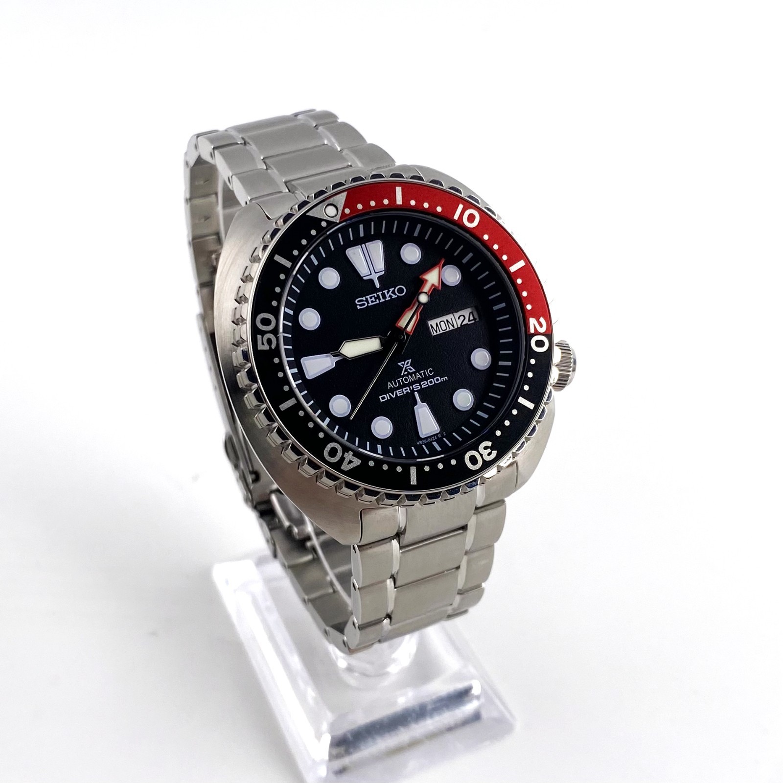 Seiko Prospex SRP789 Automatic Watch Black Dial Stainless Steel Men’s Watch