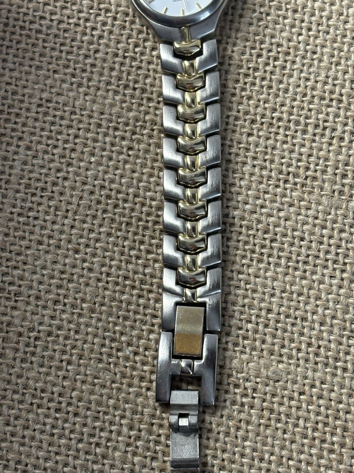Caprice Ladies Quartz Watch Brushed Silver And Gold tone **new Battery